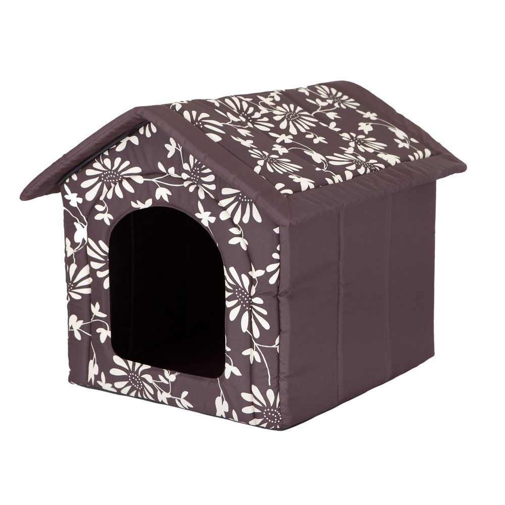 Domeček pro psa Reedog Brown Flower | P3906