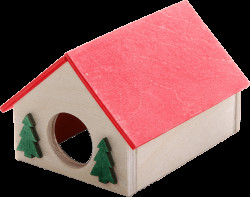 Domek JK pro křečky malý 10x8x8cm