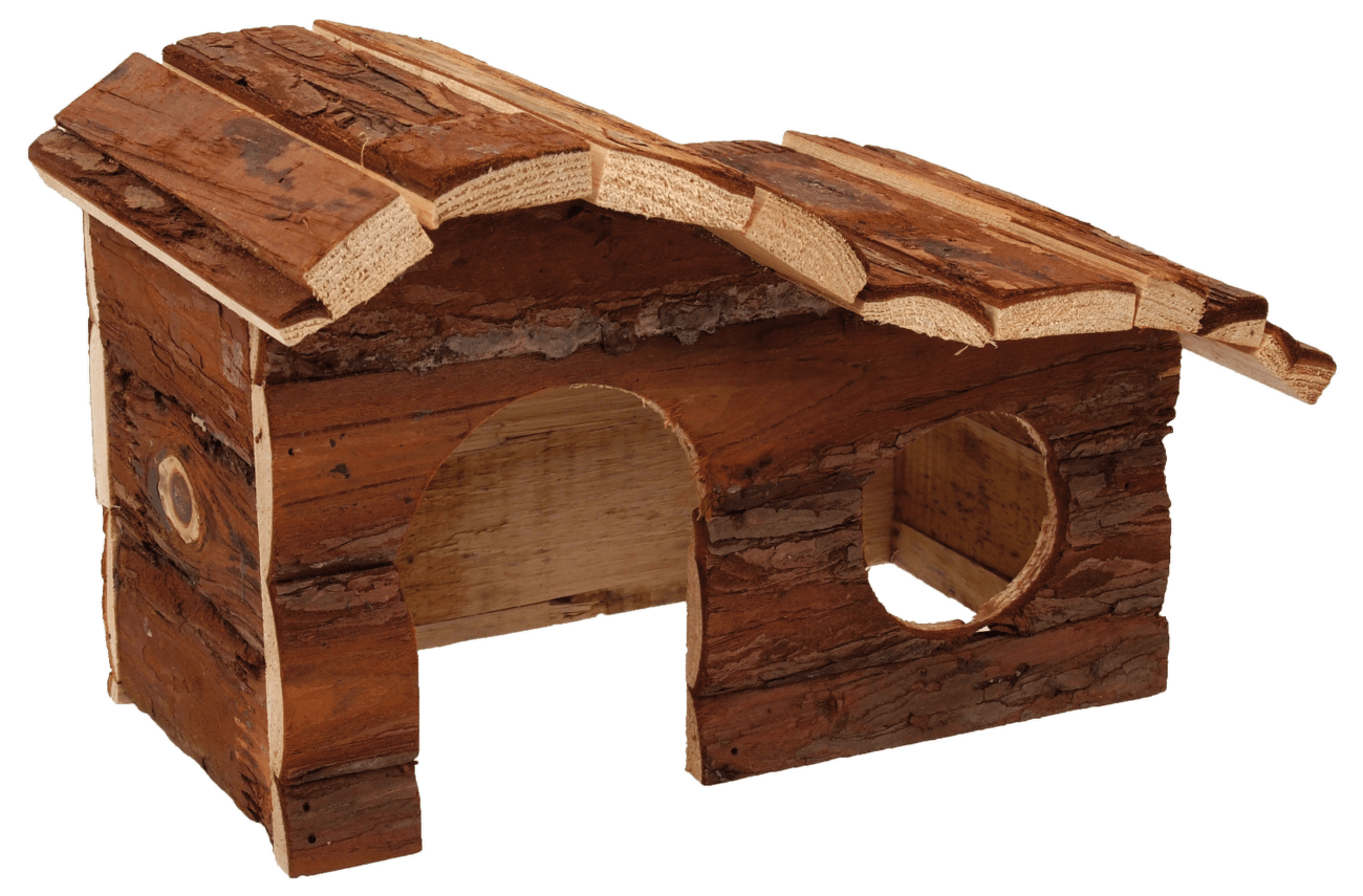 Domek Small Animals Kaskada s kůrou 26,5cm