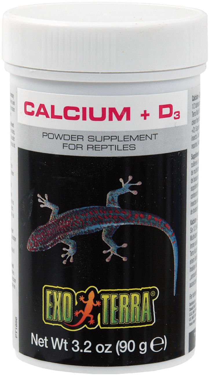 Doplňkové krmivo Exo Terra kalcium + vitamín D3 90g