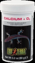 Doplňkové krmivo Exo Terra kalcium + vitamín D3 90g