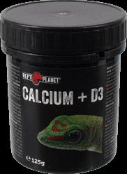 Doplňkové krmivo Repti Planet Calcium + D3 125g