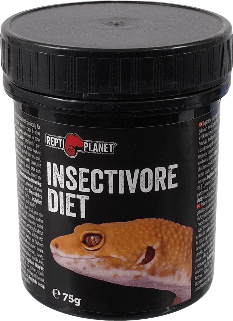 Doplňkové krmivo Repti Planet Insectivore diet 75g