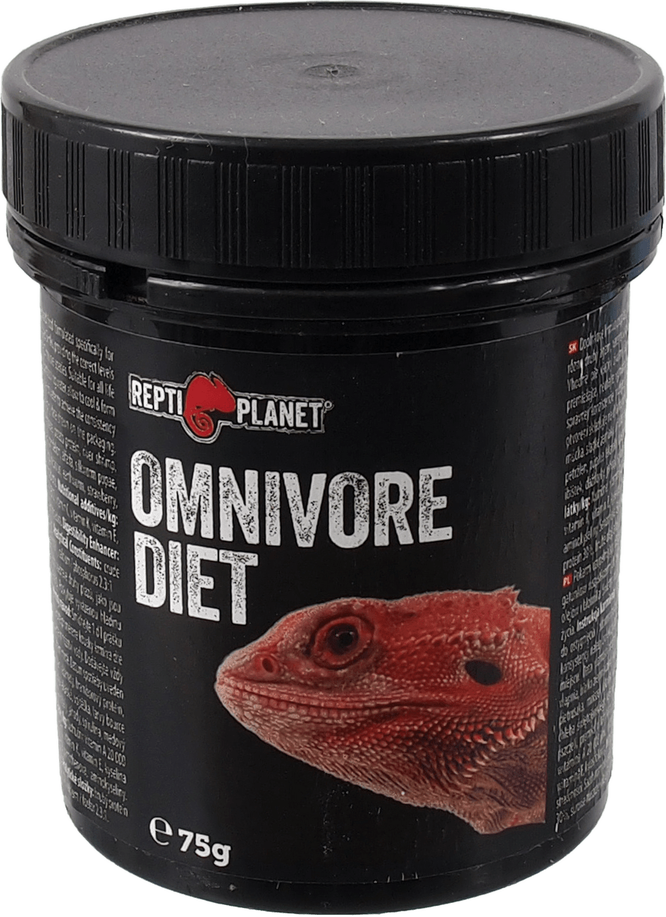Doplňkové krmivo Repti Planet Omnivore diet 75g