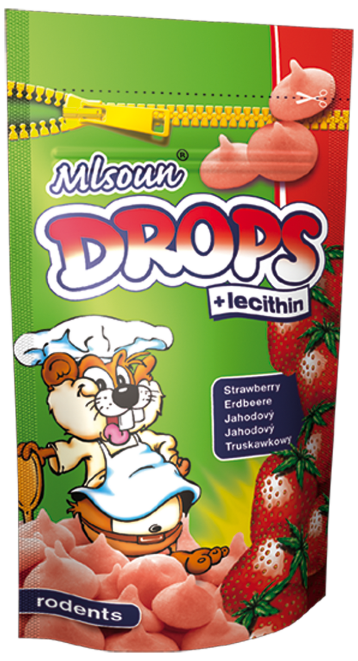 Dropsy DAFIKO jahodové 75g