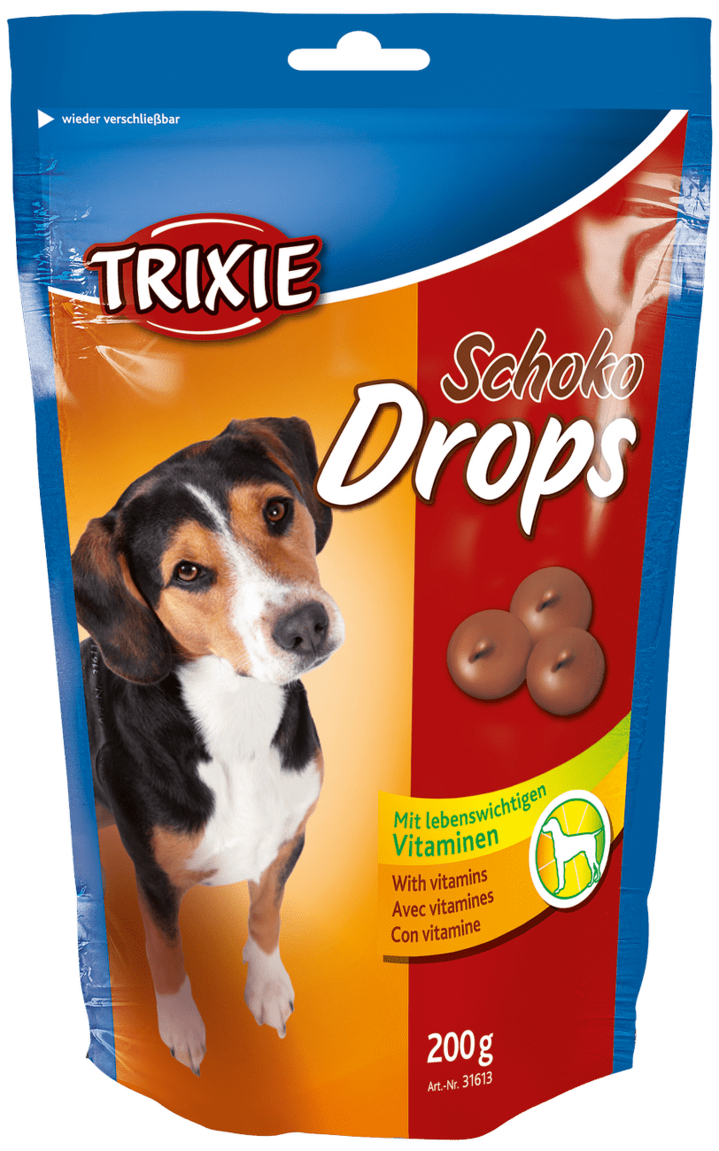 Dropsy pro psy Trixie čokoládové 200g
