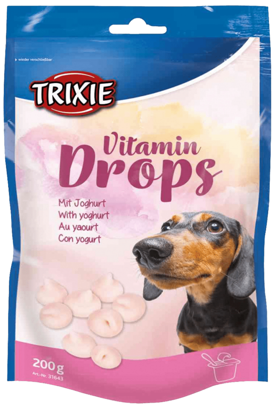 Dropsy pro psy Trixie s jogurtem 200g