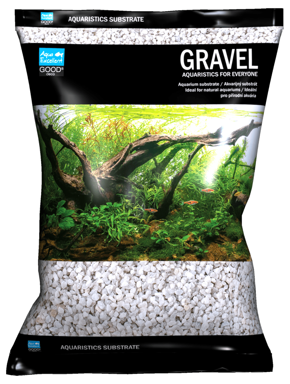 Drť Aqua Excellent bílá 2-4 mm 3kg