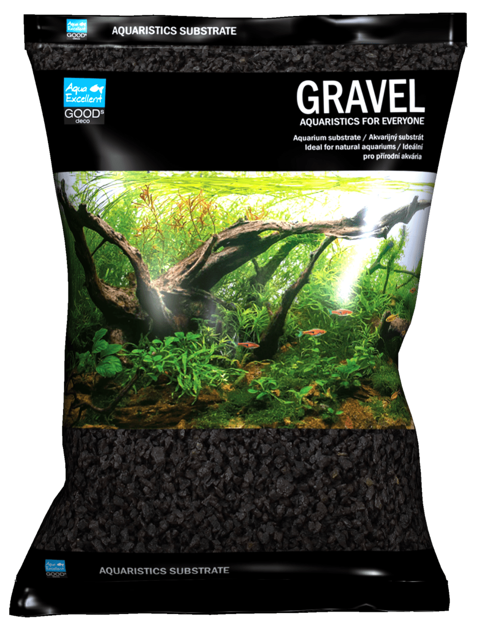 Drť Aqua Excellent černá 2-4 mm 3kg