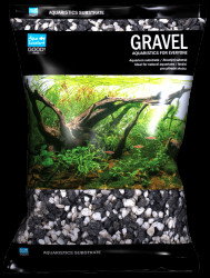 Drť Aqua Excellent černo-bílá 4-8 mm 3kg