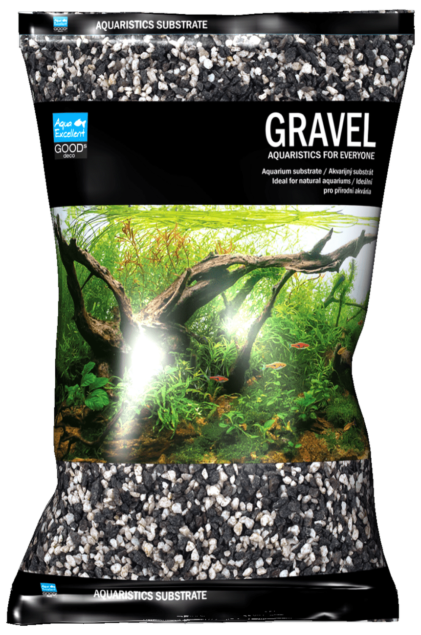 Drť Aqua Excellent černo-bílá 4-8 mm 8kg