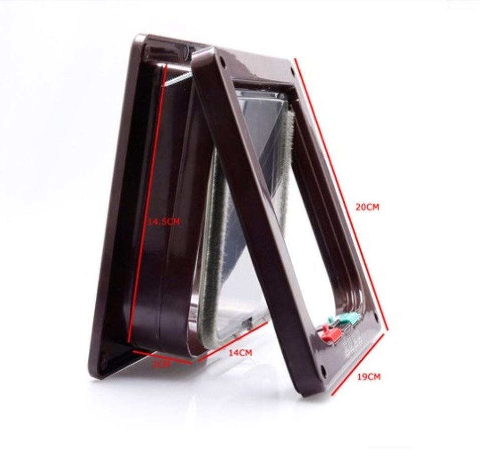 Dvířka Reedog EasyFlap Mini Brown + tunel | P5923
