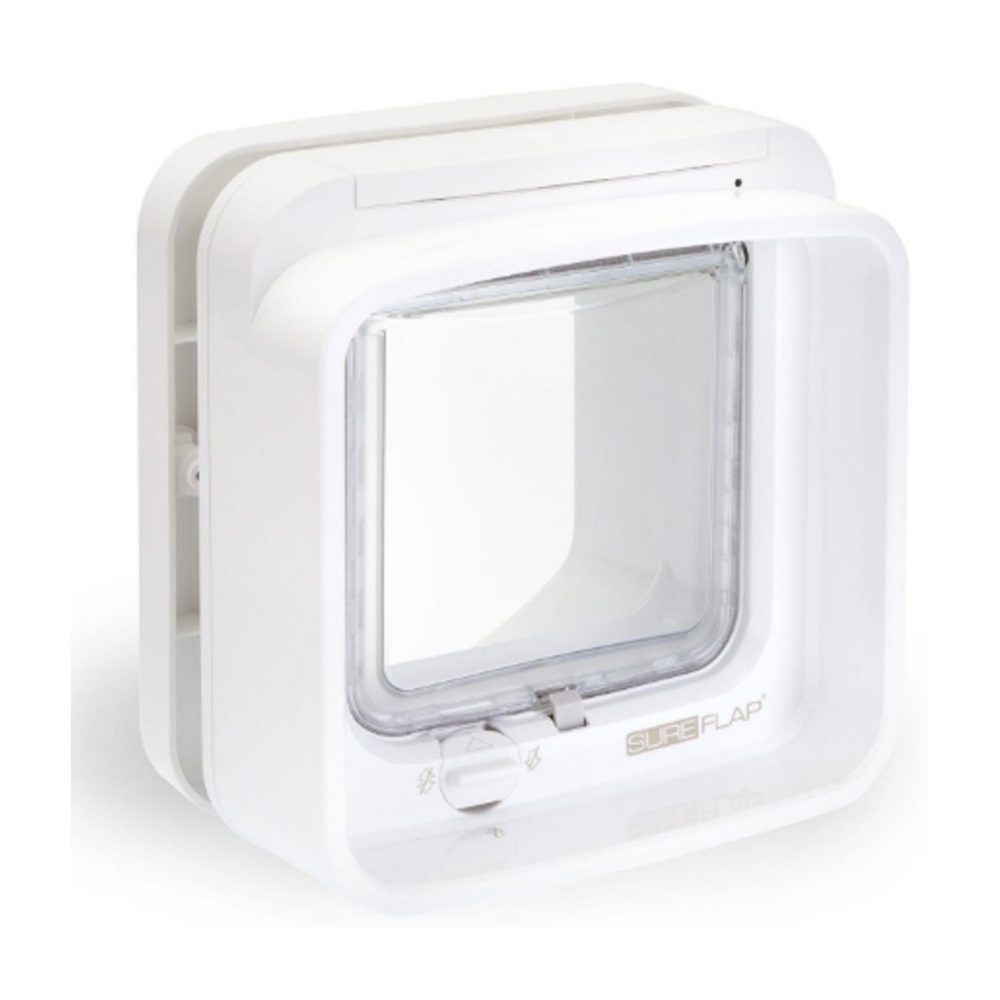 Dvířka SureFlap DualScan s mikročipem pro kočky - bílá | P6477
