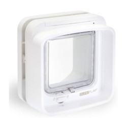 Dvířka SureFlap DualScan s mikročipem pro kočky - bílá | P6477