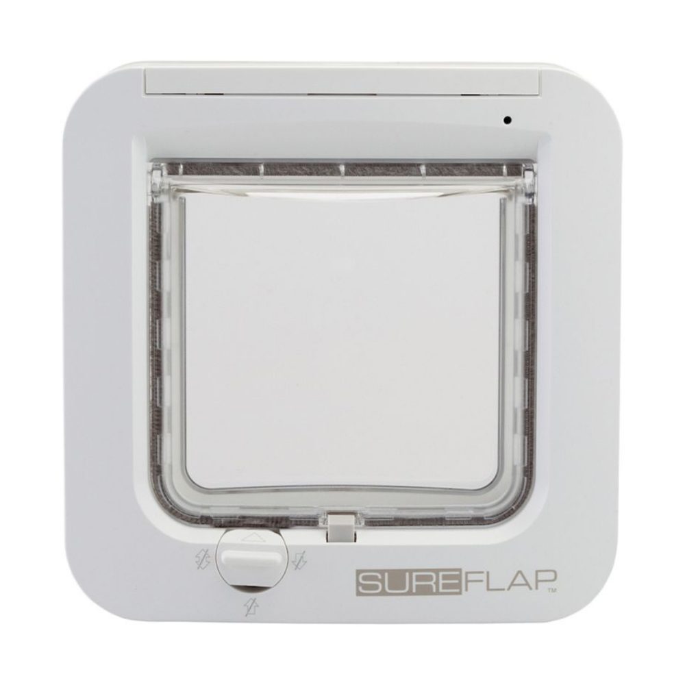 Dvířka SureFlap s mikročipem pro kočky - bílá | P6483