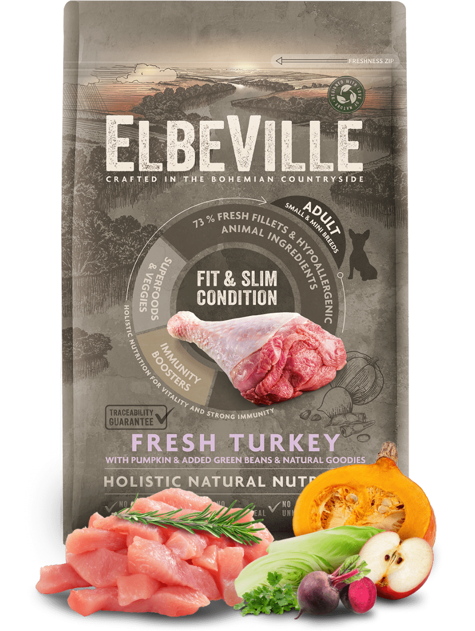 ELBEVILLE Adult Mini Fresh Turkey Fit and Slim Condition 4kg
