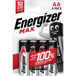 Energizer Max AA/LR06/E91 4 ks