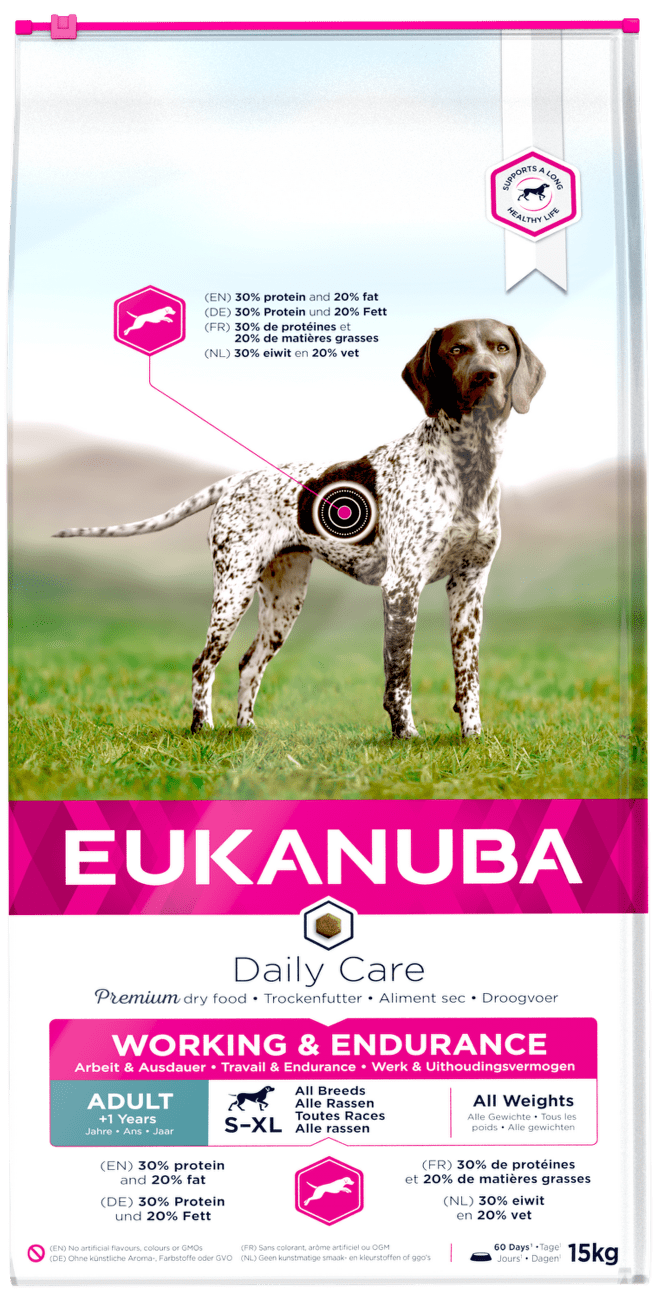 Eukanuba Daily Care Adult Working & Endurance 15kg