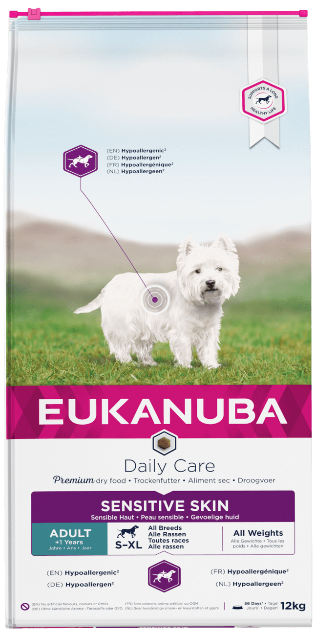 Eukanuba Daily Care Sensitive Skin 12kg