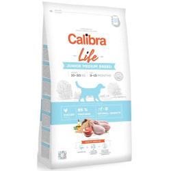 Expirace 20.1. 2026: Calibra Dog Life Junior Medium Breed Chicken 2,5 kg