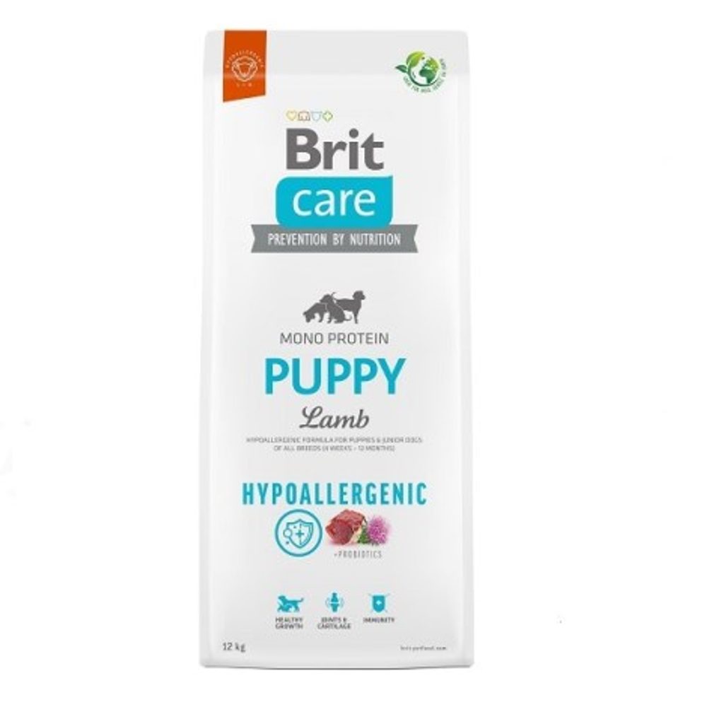 Expirace 22.3. 2026: Brit Care Dog Hypoallergenic Puppy Lamb 12 kg
