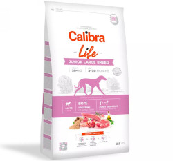 Expirace 29.5. 2026: Calibra Dog Life Junior Large Breed Lamb 2,5 kg