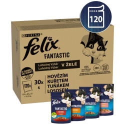 Felix Fantastic multipack lahodný výběr v želé 120 × 85 g
