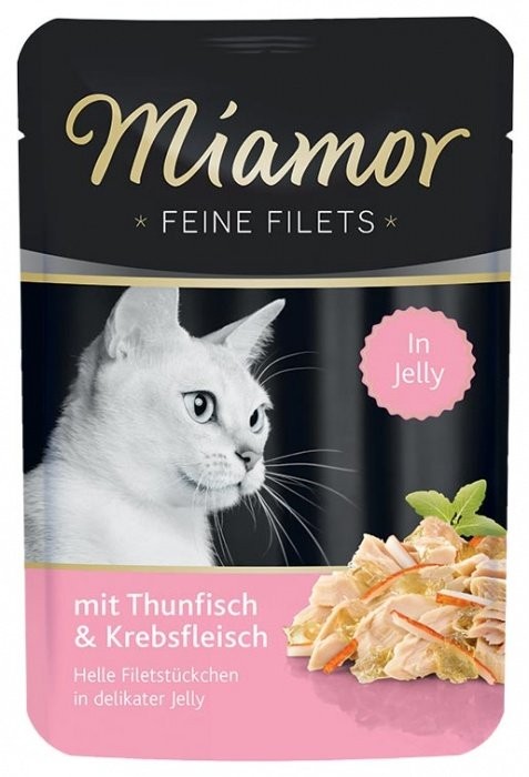 Finnern Miamor kapsička tuňák+krab 100g