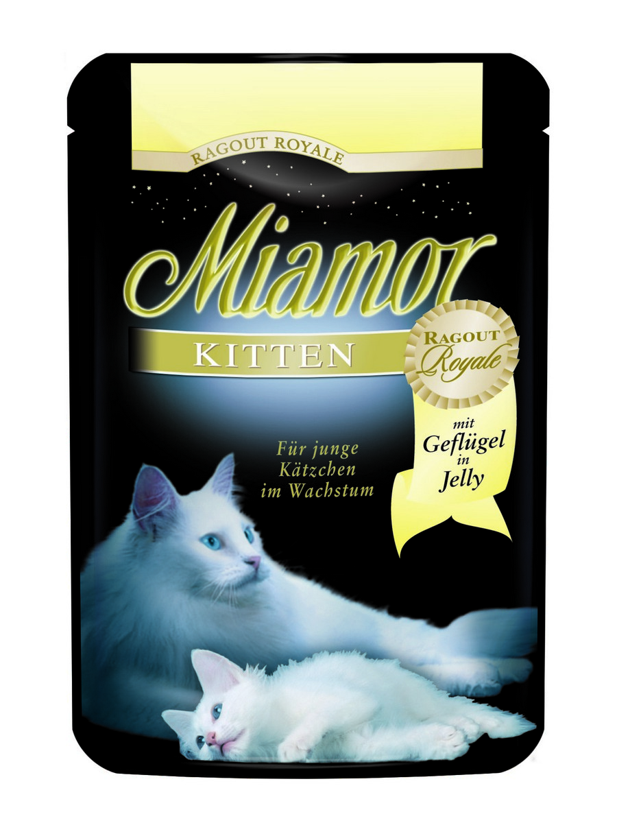 Finnern Miamor Ragout Kitten drůbeží kapsička v želé 100 g
