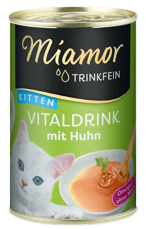 Finnern Miamor Trinkfein Vitaldrink Kitten kuře 135ml