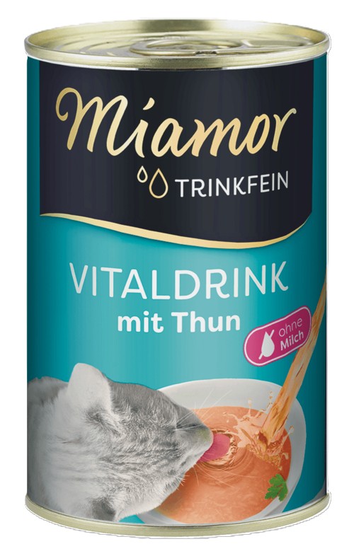 Finnern Miamor Trinkfein Vitaldrink tuňák 135ml