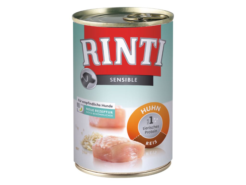 Finnern Rinti konzerva Sensible kuře + rýže 400 g