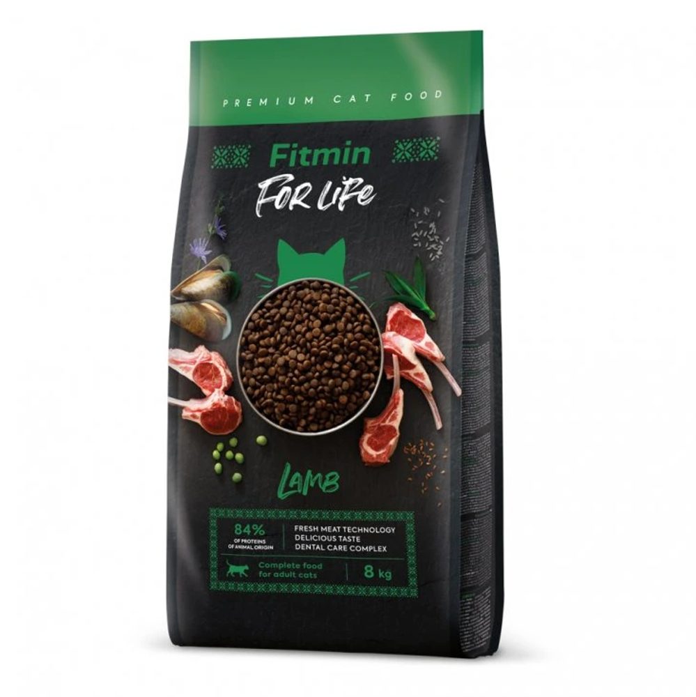 Fitmin Cat For Life Adult Lamb 8 kg | P57196