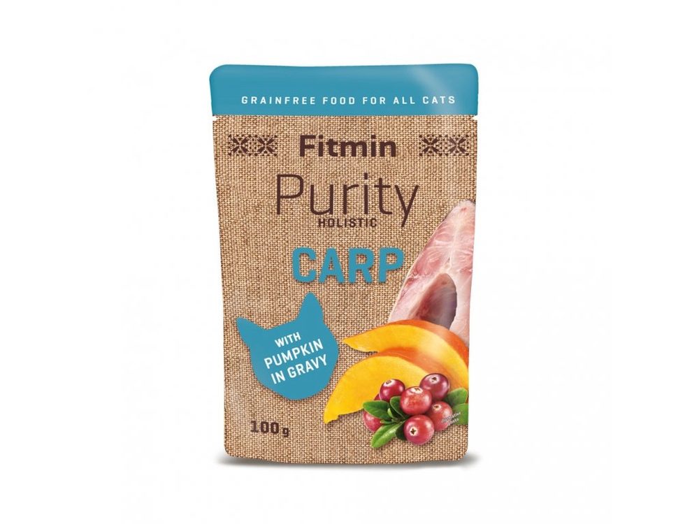 Fitmin Cat Purity kapsička Carp with pumpkin 100g