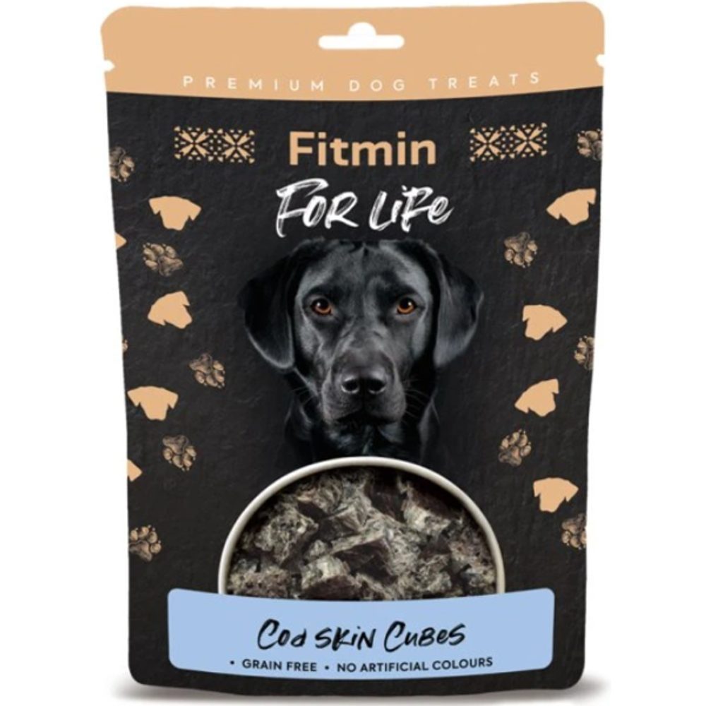 Fitmin Dog For Life cod skin cubes 100g