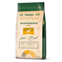 Fitmin Dog Mini Maintenance Lamb With Beef 12 kg | Granule pro psy