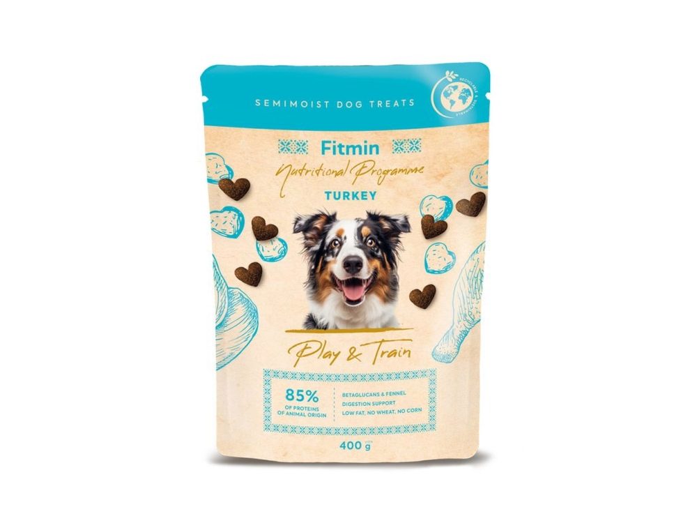 Fitmin dog NP Play and Train Turkey 400 g