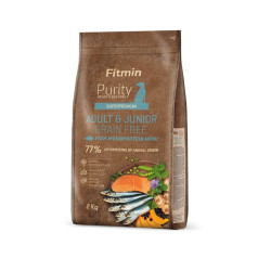 Fitmin Dog Purity GF Adult & Junior Fish Menu 2 kg | Granule pro psy
