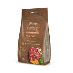 Fitmin Dog Purity GF Adult Mini Beef 4 kg | Granule pro psy