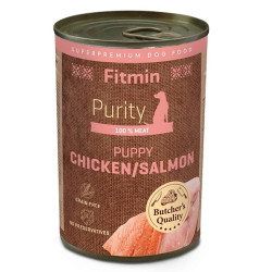 Fitmin Dog Purity konzerva Puppy Salmon with Chicken 400 g