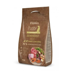 Fitmin Dog Purity Rice Semimoist Rabbit & Lamb 4 kg | Granule pro psy
