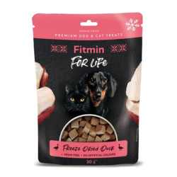 Fitmin For Life dog & cat mrazem sušené maso Duck 10x30g | Pamlsky pro psy | P59252