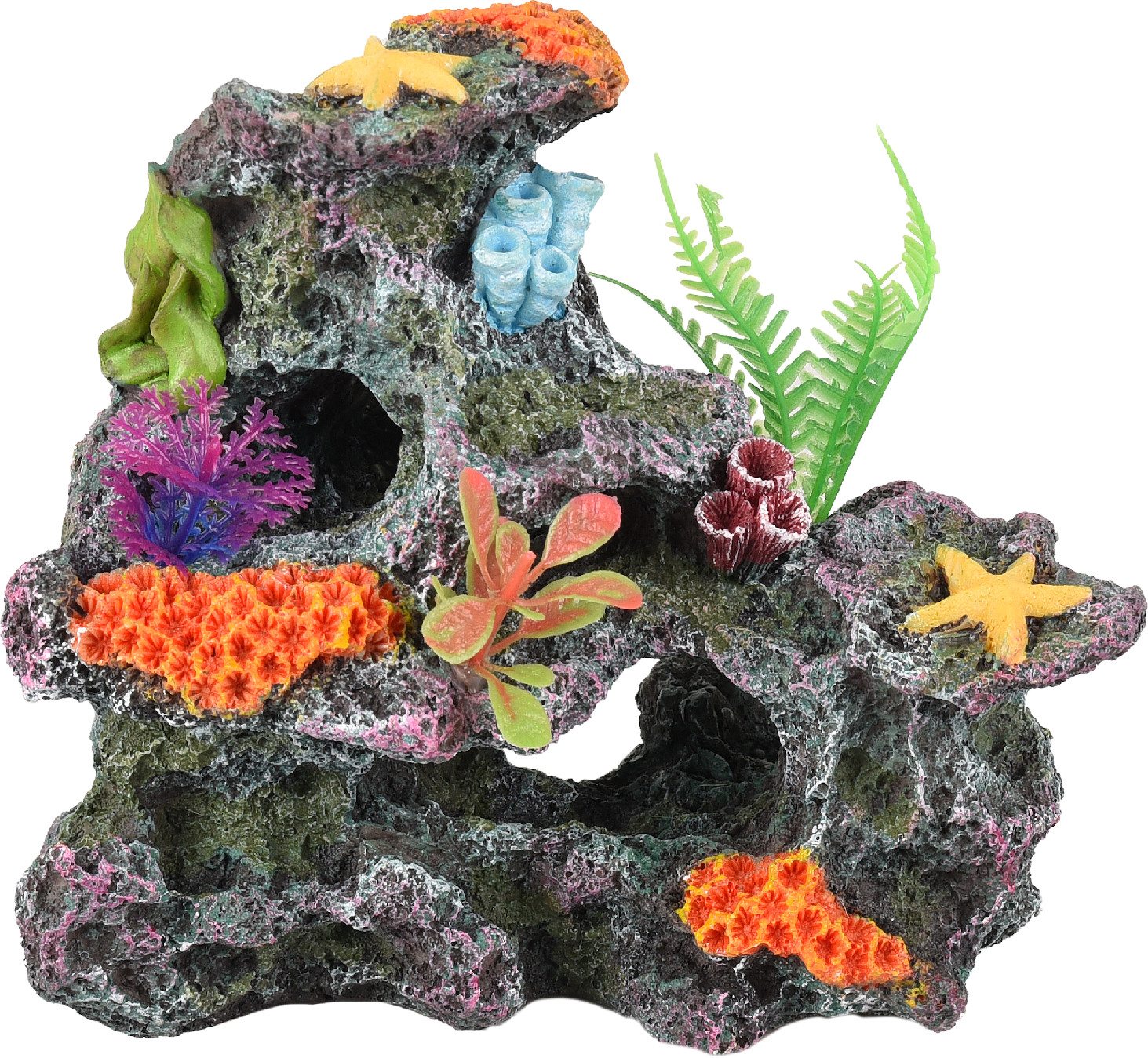 Flamingo akvarijní dekorace KORALIA CORAL ROCK 17 x 10 x 15 cm