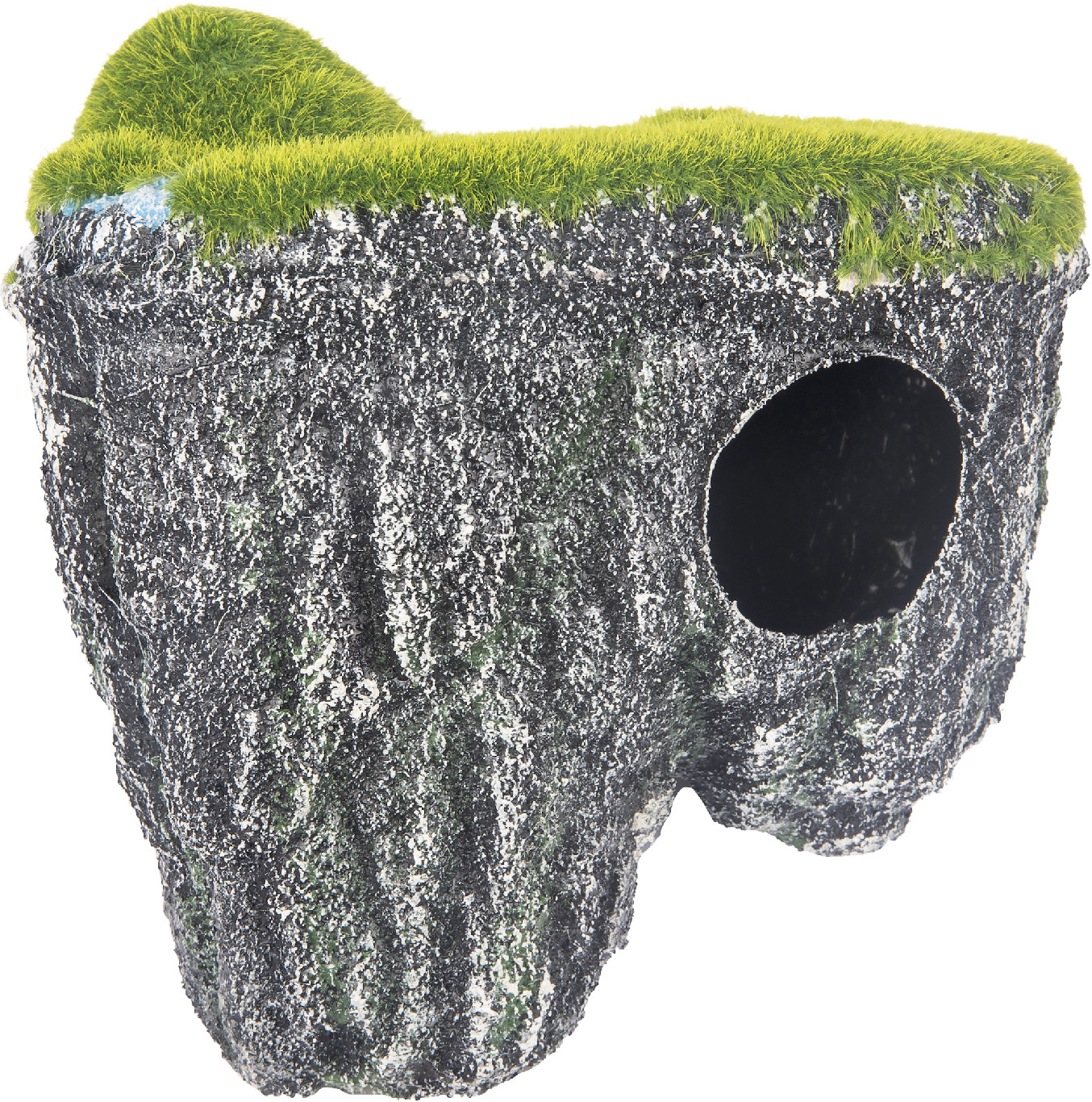 Flamingo akvarijní dekorace ROCK KRAG šedý M 17,5 x 11 x 18 cm