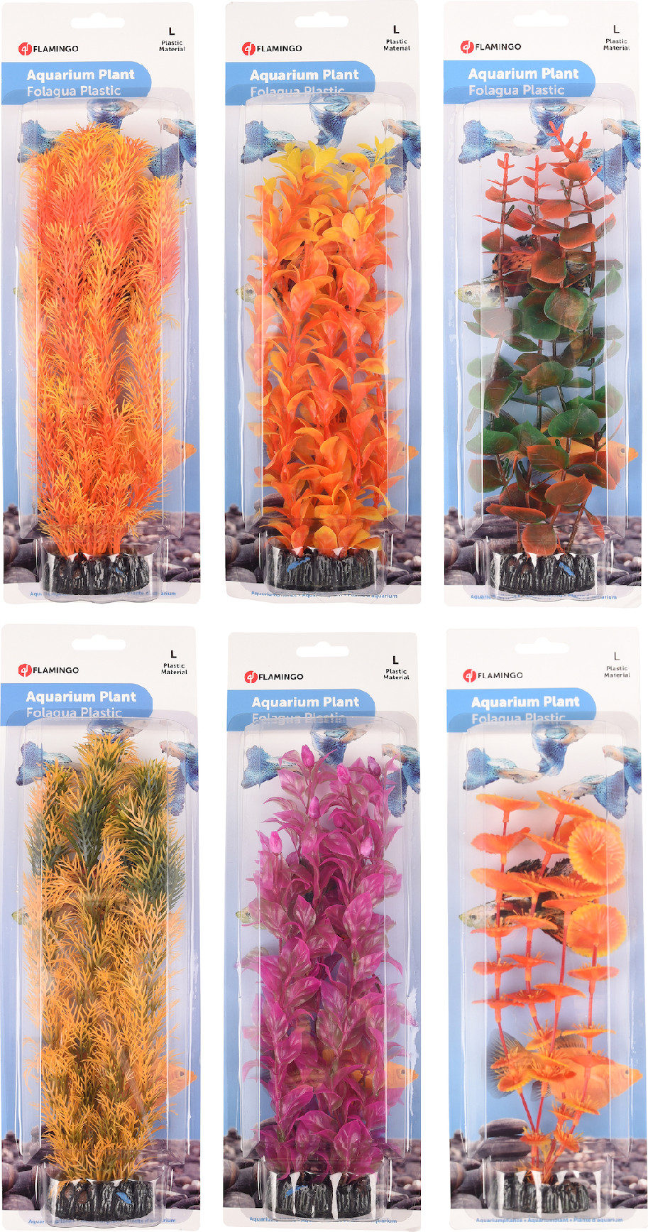 Flamingo akvarijní rostliny mix CUBA L