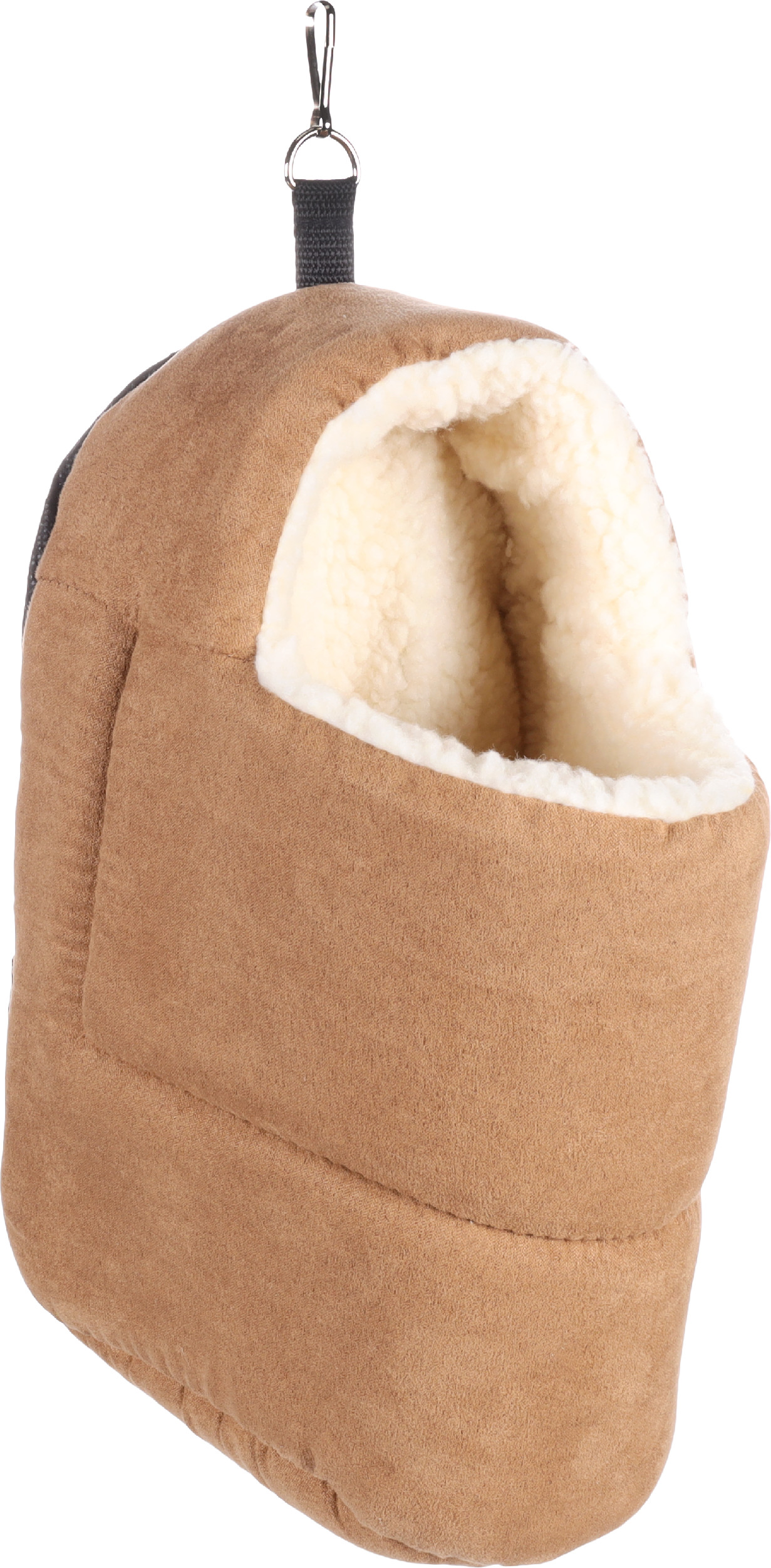 Flamingo odpočívadlo pro fretky HOUSE BROWN SUEDE LARGE