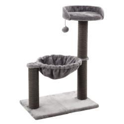 Flamingo škrabací strom Wilma Grey