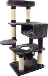 Flamingo Škrabadlo strom Evan Dark grey