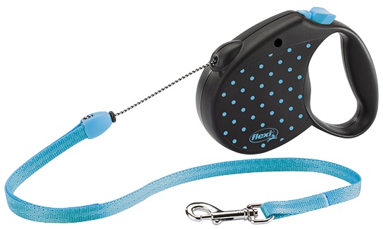 Flexi Color vodítko lanko modré S 5m/12kg