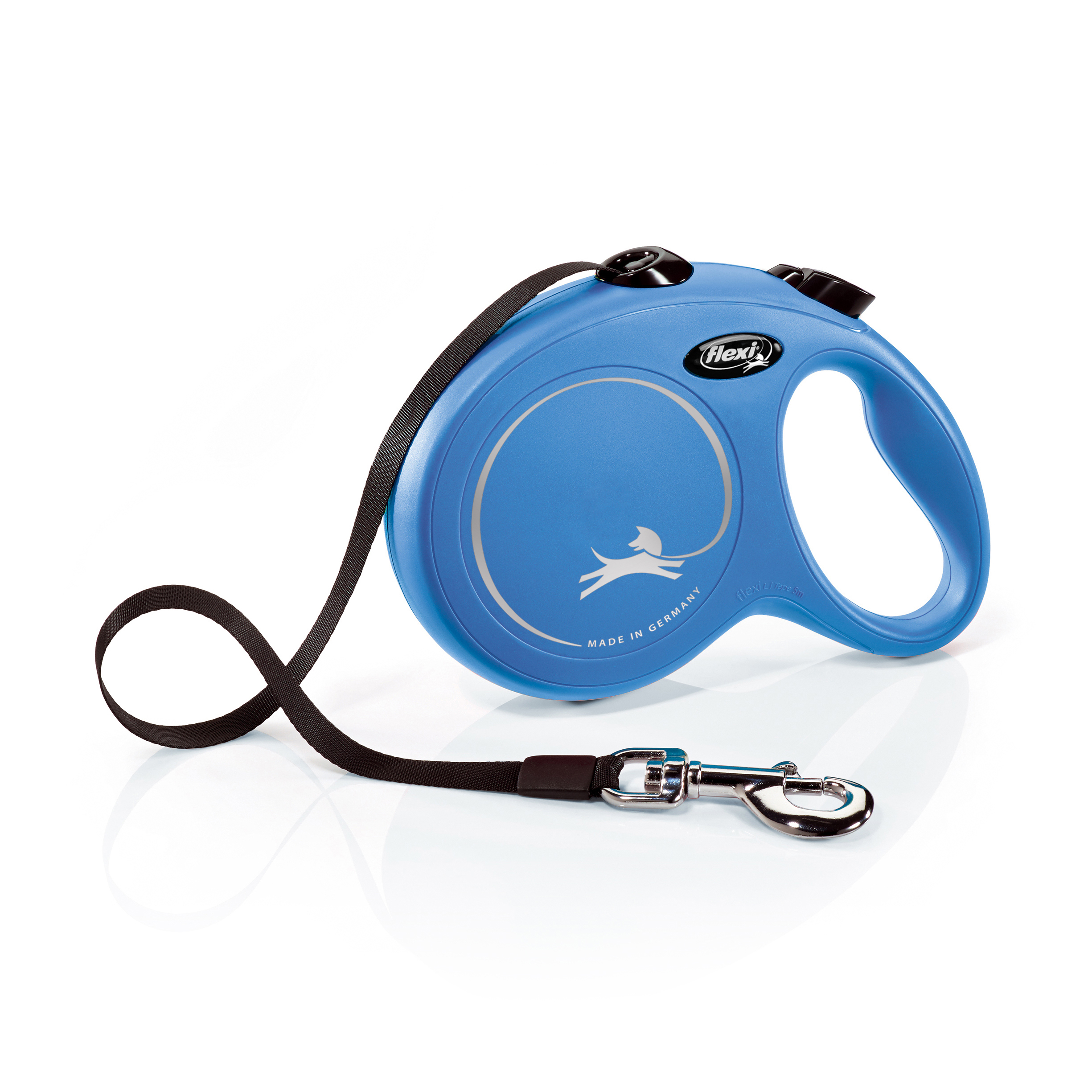Flexi New Classic L pásek 5 m/50 kg modré